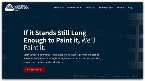Custom Coatings Inc. roof paint manufacturer