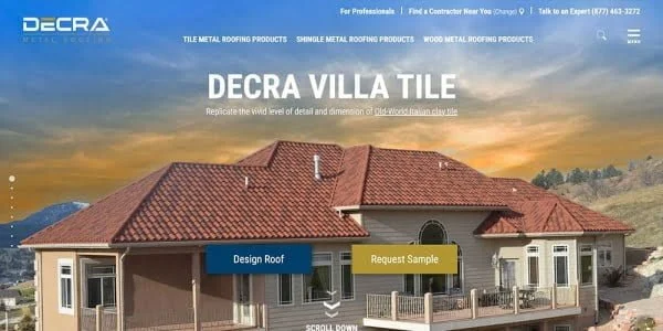 DECRA Metal Roofing roof structure manufacturer