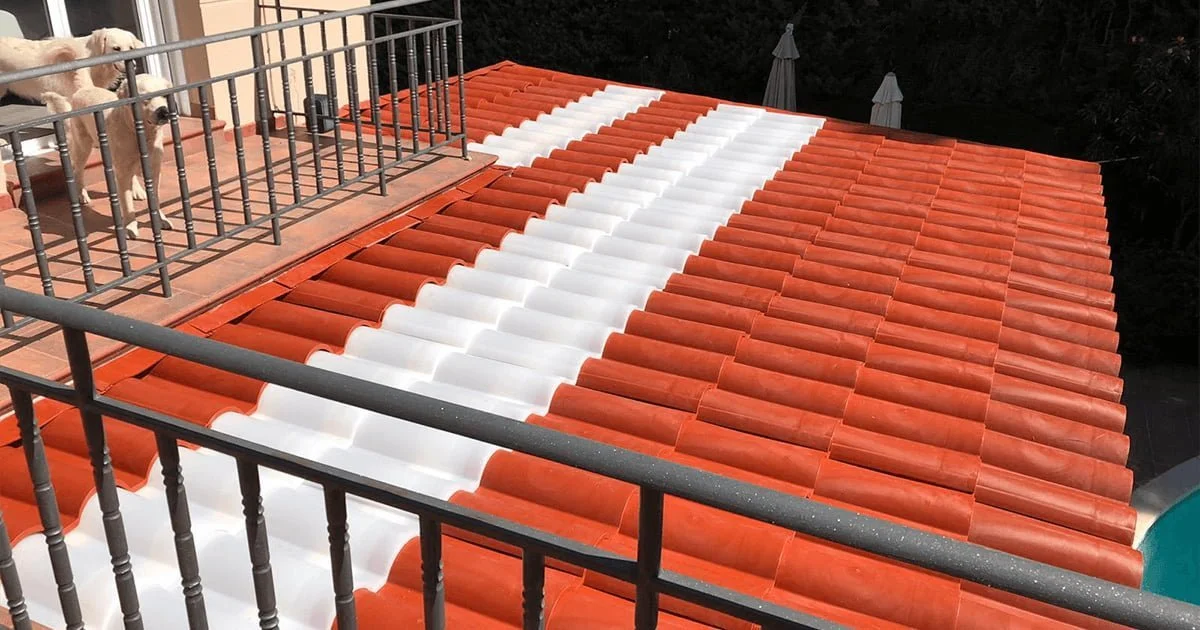 Ecomateriales CR plastic roof tile manufacturer