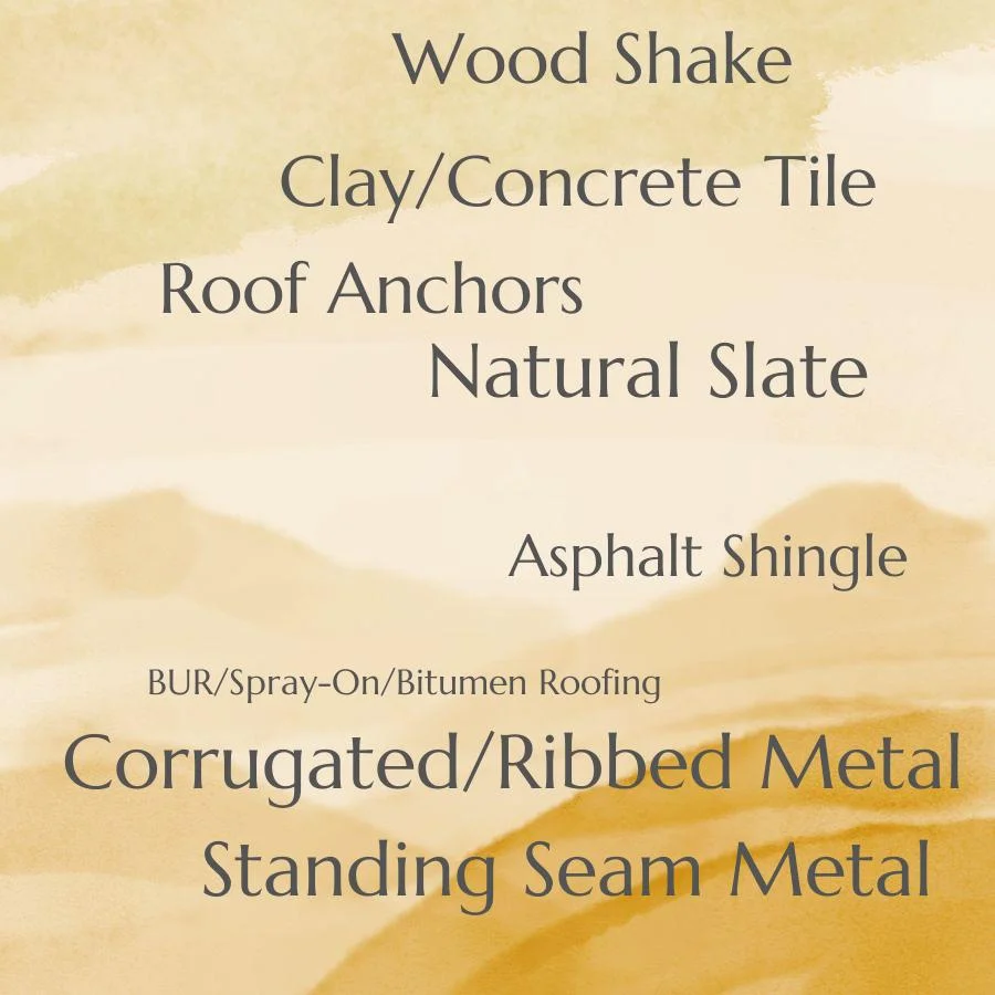 types of roof anchors