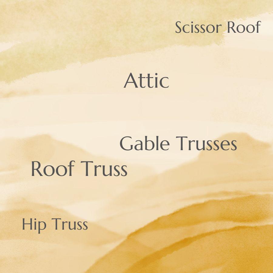 types of roof beams