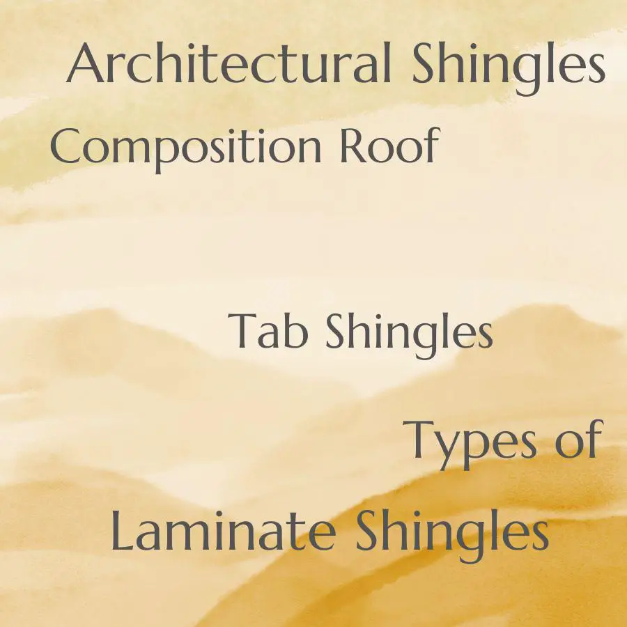 types of roof composition