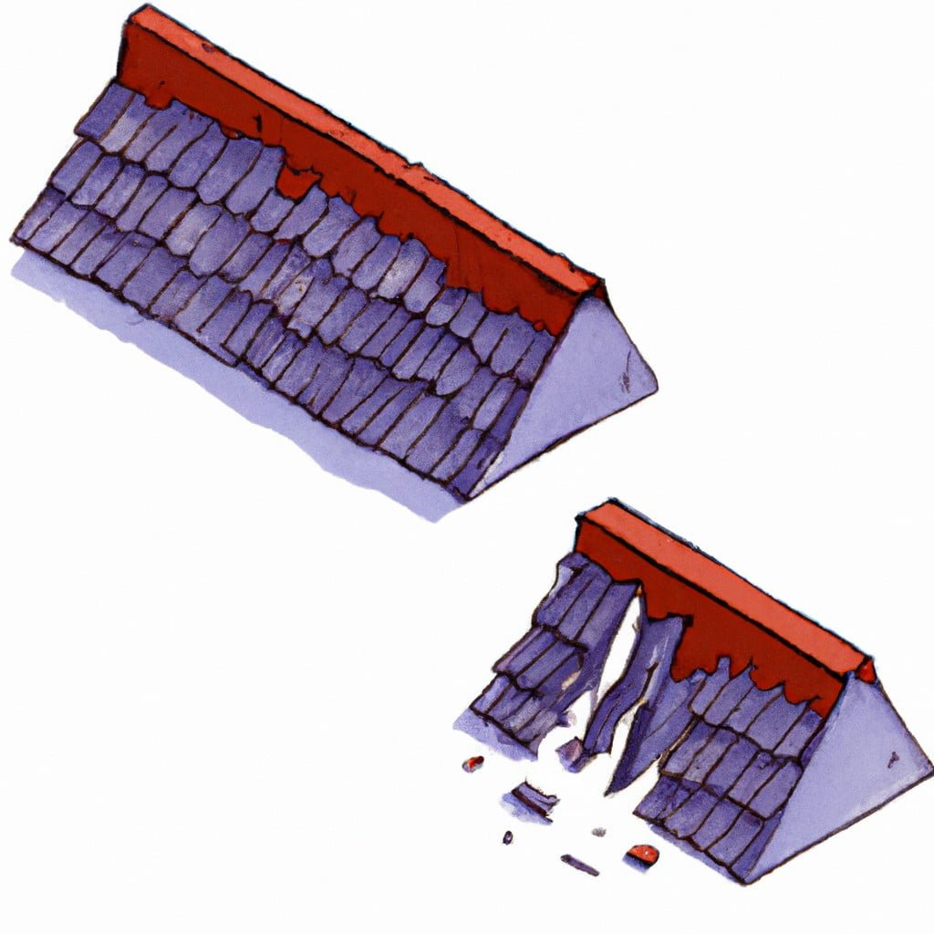 types of roof defects