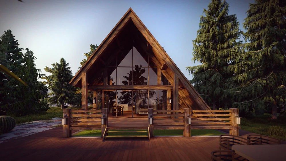 A-frame Porch