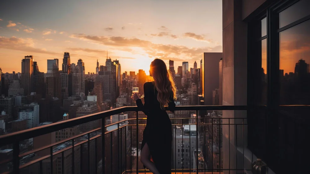 Balcony With Breath-taking City View