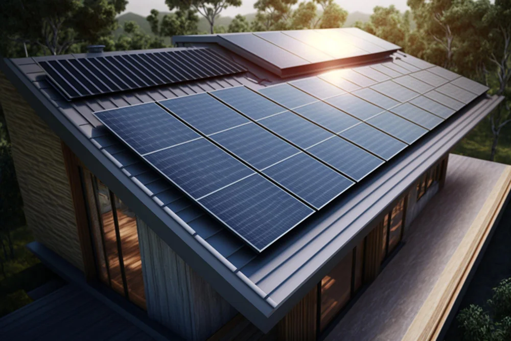 Bermuda Roof With Solar