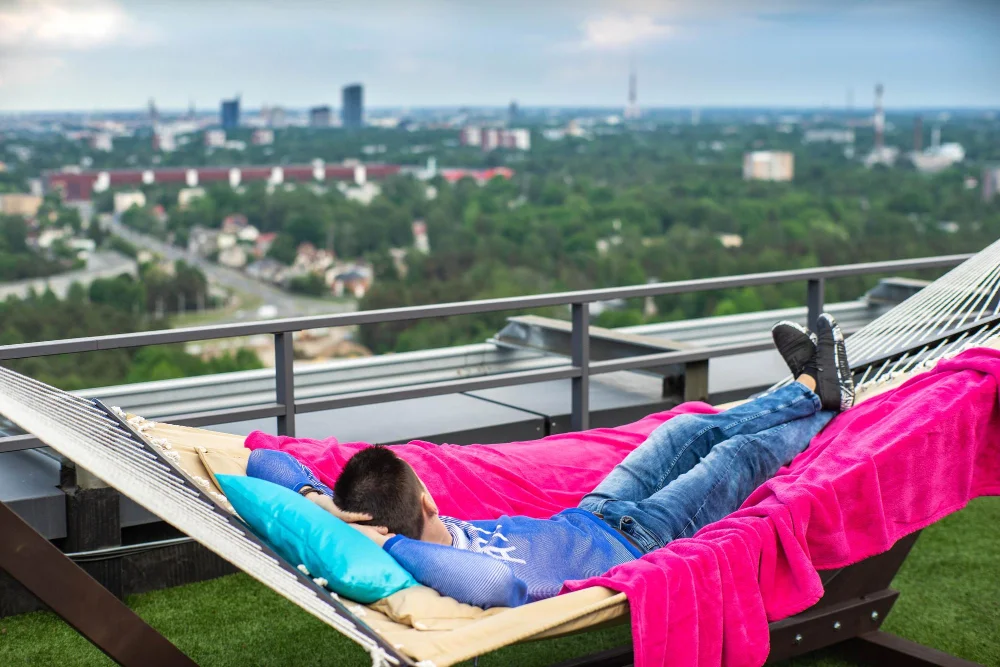 Bohemian Style With Hammocks