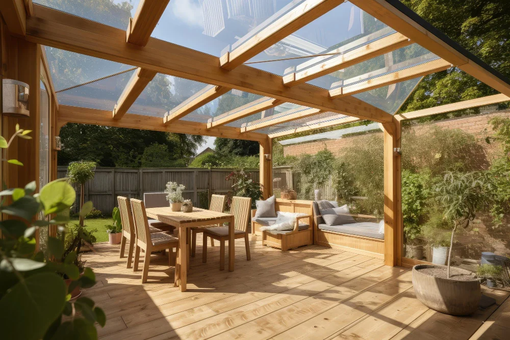 Design Incorporating Semi-transparent Polycarbonate Sheets