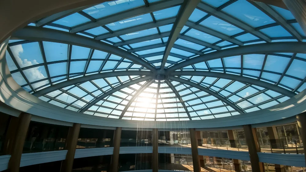 Dome-shaped Polycarbonate Roof for Conservatories