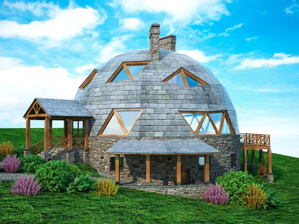 Geodesic Dome Roof 