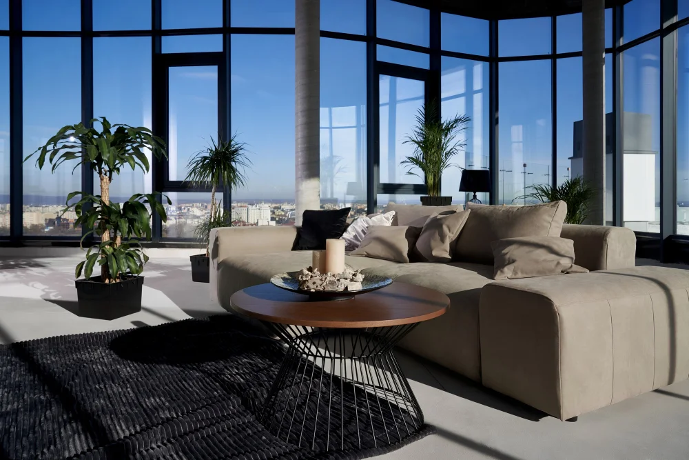 Glass Shielded Rooftop Balcony