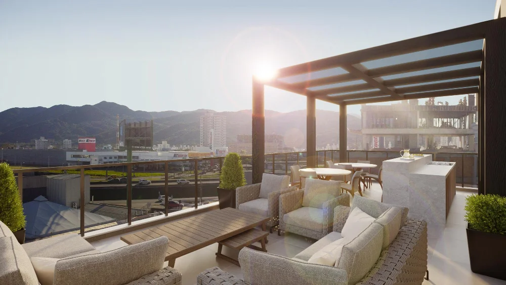 Minimalist Concrete Deck