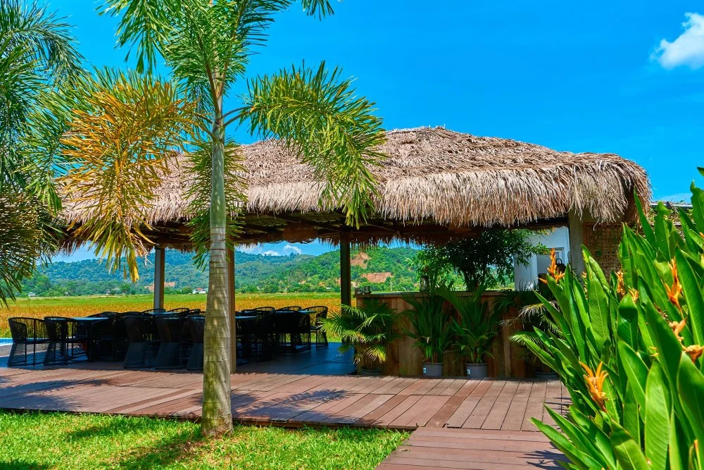 Mix and Match With Thatch Roof