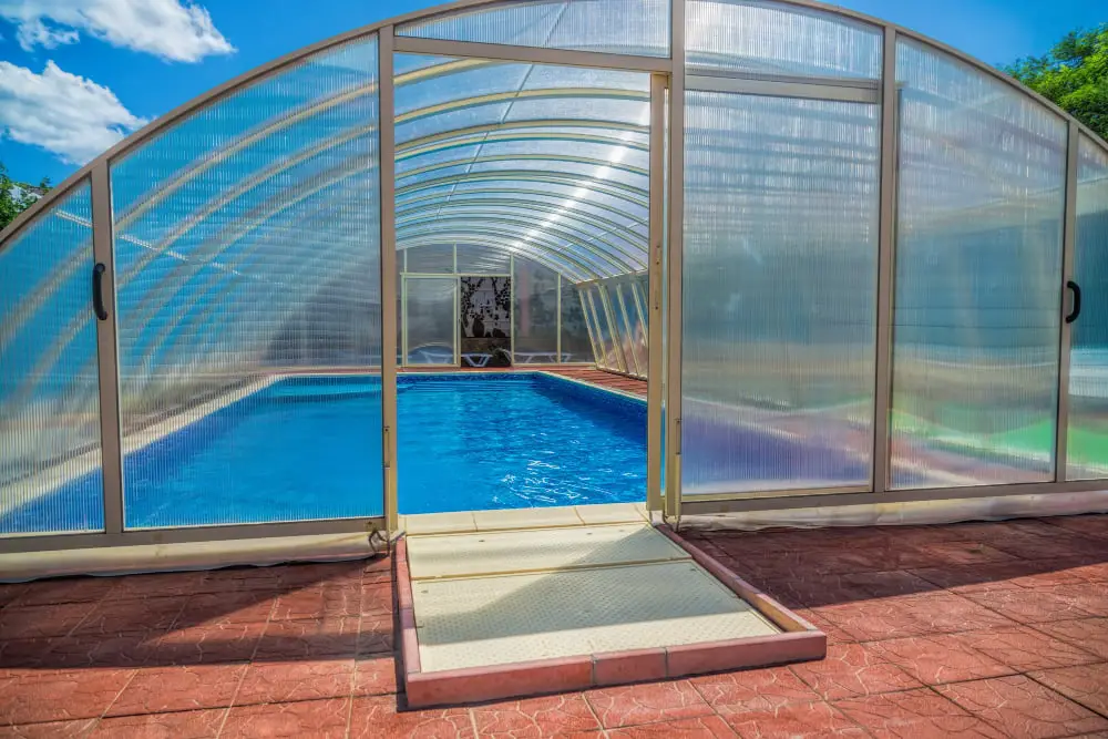 Polycarbonate Roofing for Pool Enclosures