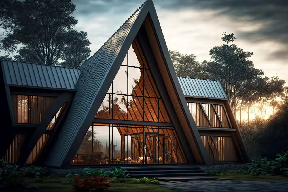 A-frame Pitched Roof