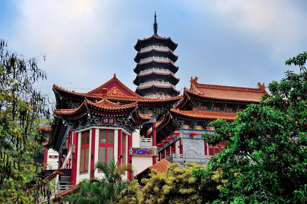 Chinese Tower-like Roofs 