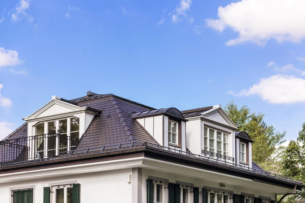 Dormer Balconies With French Doors