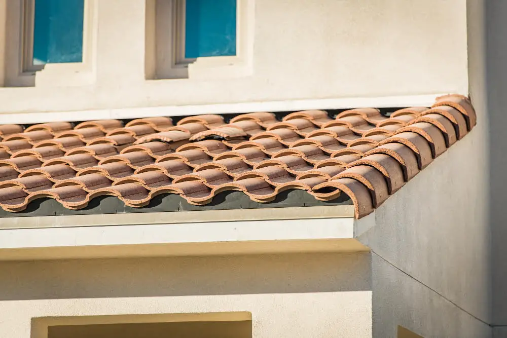 English Eaves With Clay Tiles