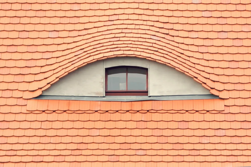 Eyebrow-style Dormer Window