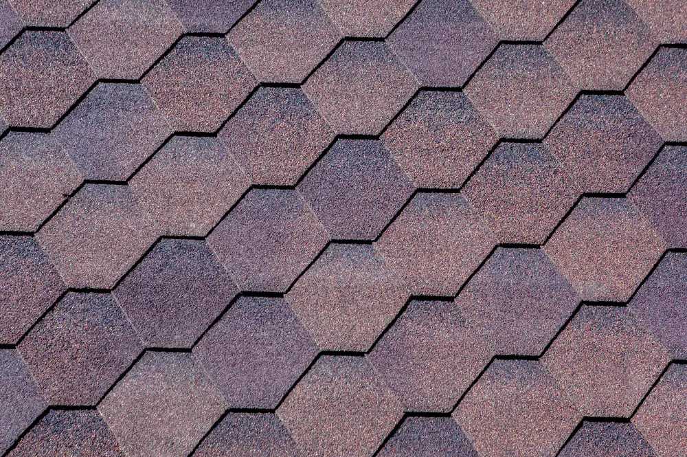 Octagonal Roof With Layered Shingles