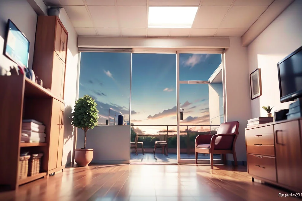 Skylight With Built-in LED Lights