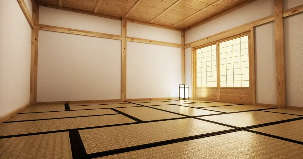 Tatami Mat Roofing Japanese House