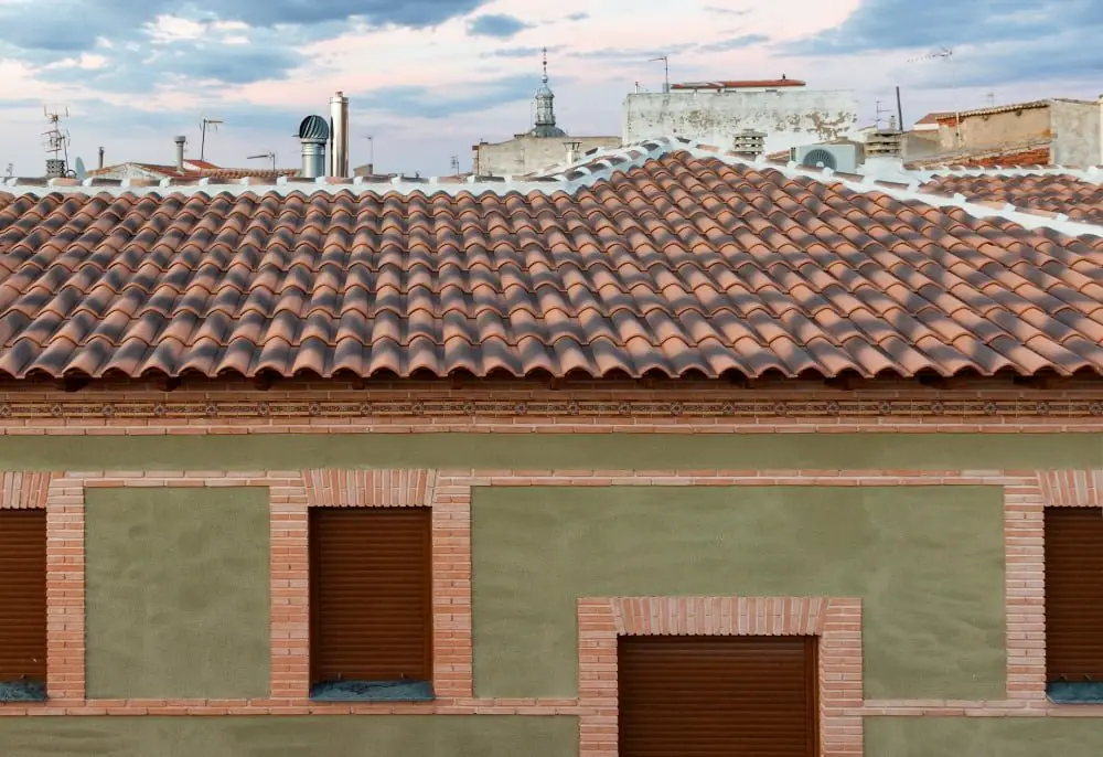 Tiled Eaves With Mediterranean Flair