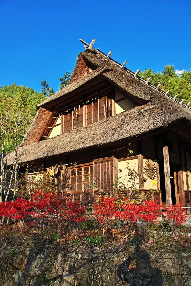 Traditional Katsuogi and Chigi Features Japanese House