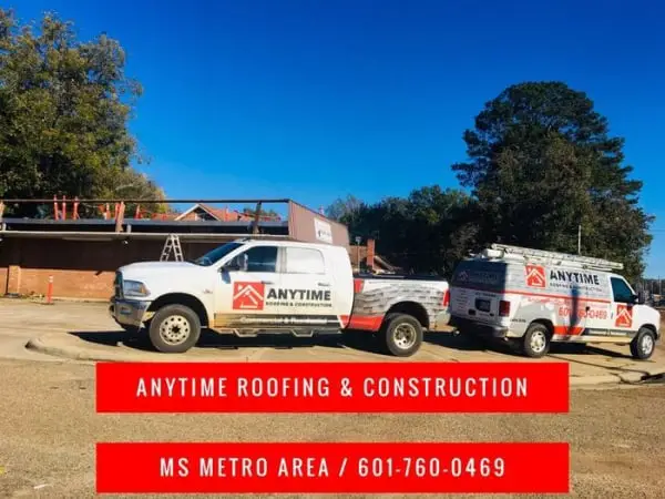 Anytime Roofing & Construction, LLC roofing company in Mississippi