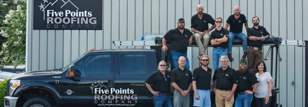 Five Points Roofing roofing company in Tennessee
