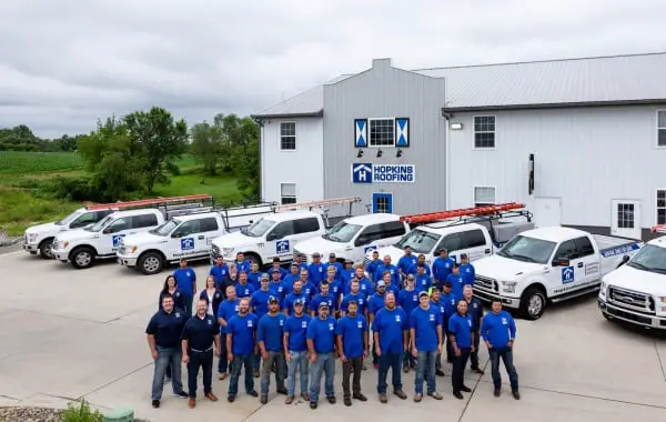 Hopkins Roofing roofing company in Iowa