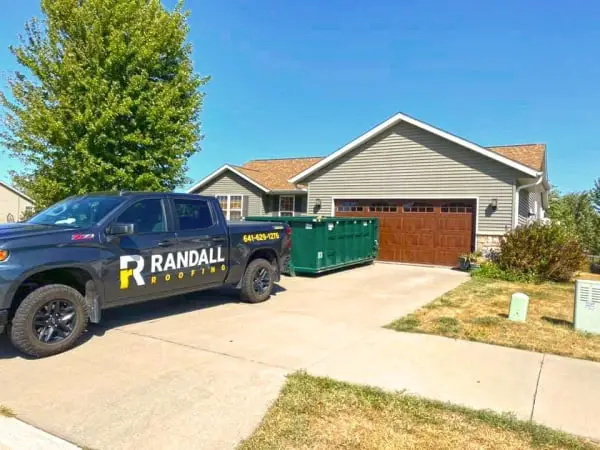 Randall Roofing roofing company in Iowa