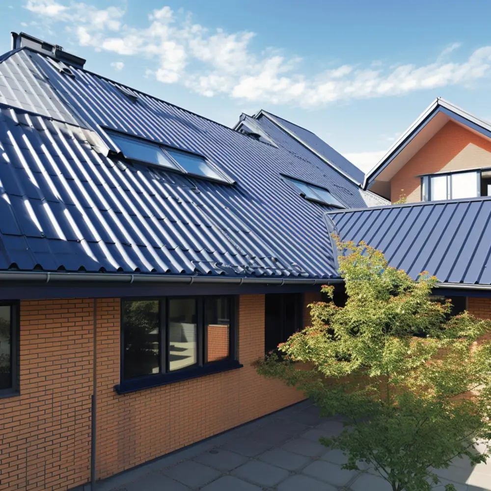 Custom-painted Metal Roof Designs