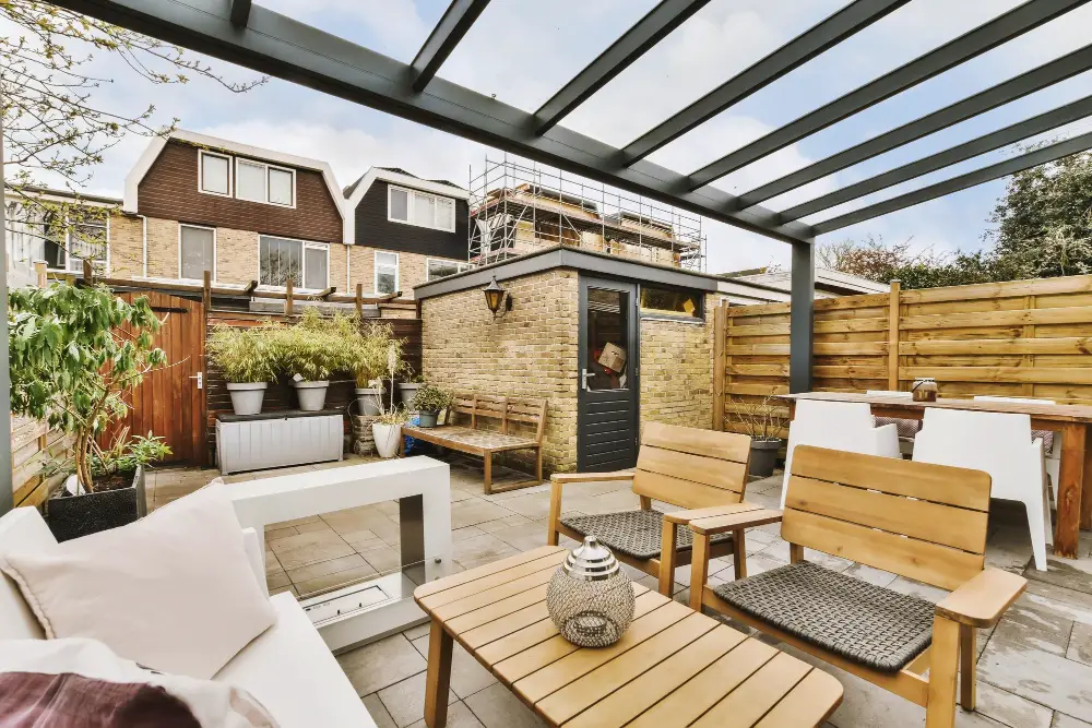 Glass Covered Roof Terrace
