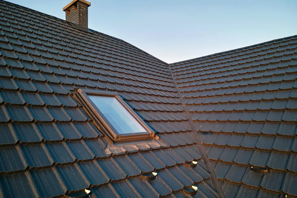 Stone-coated Steel Roofing with Skylight