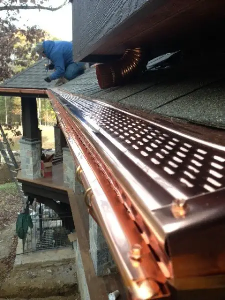 George's Seamless Gutters roof gutter installation New York
