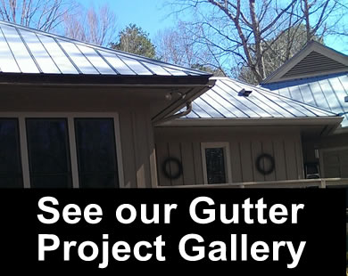 D & J Seamless Gutters of Raleigh roof gutter installation North Carolina