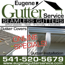 Eugene Gutter Service roof gutter installation Oregon