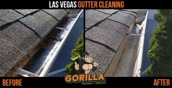 Gorilla Property Services roof gutter installation Nevada