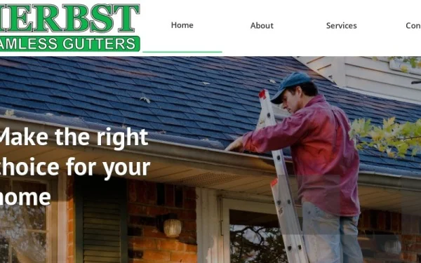 Herbst Seamless Gutters gutter installation Michigan
