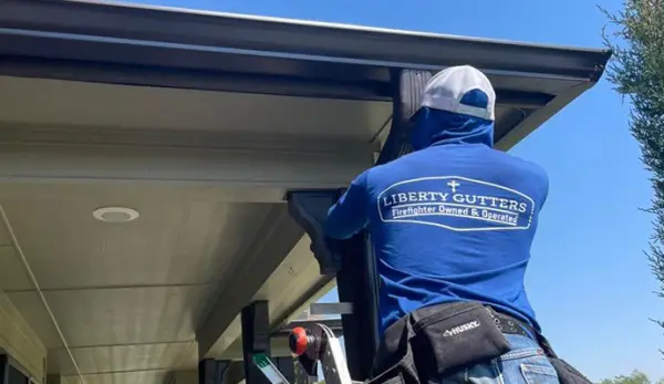 Liberty Gutters, LLC roof gutter installation Texas