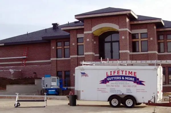Lifetime Gutters and More gutter installation Iowa