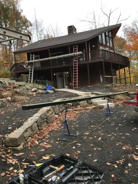 Raj Construction LLC roof gutter installation Vermont