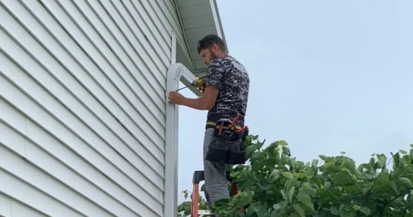 Superstorm Restoration gutter installation Iowa