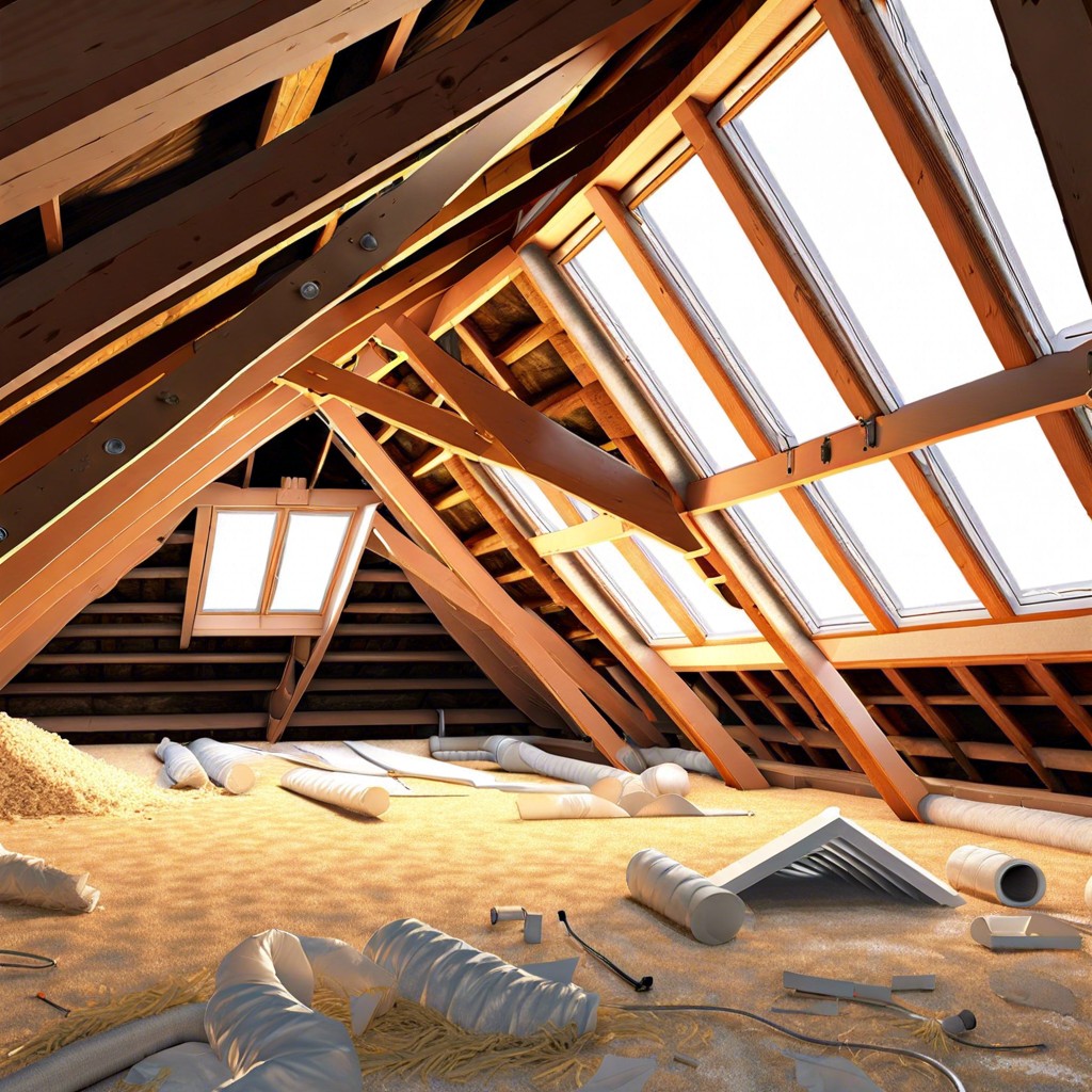assessing current insulation and ventilation