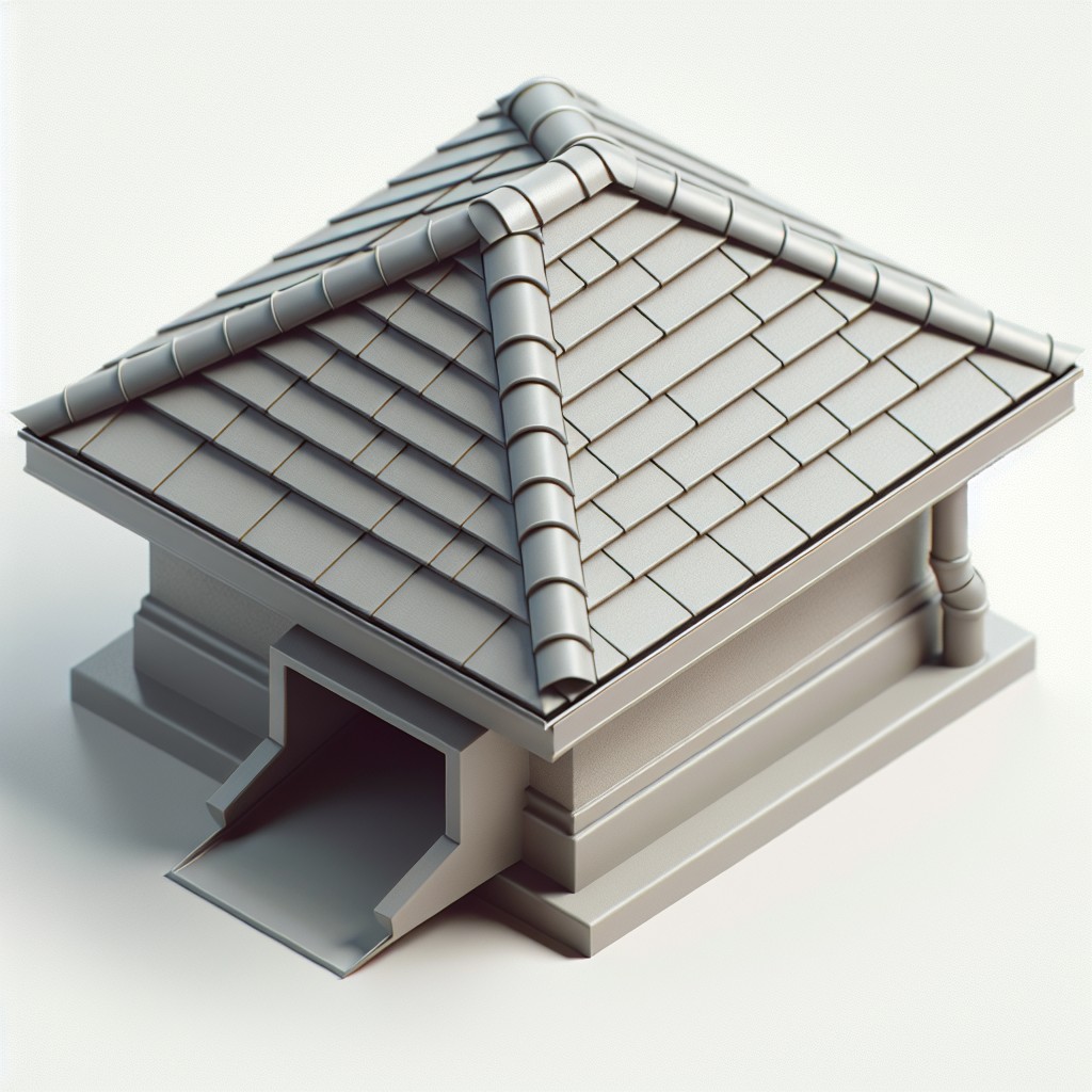 definition of roof scupper