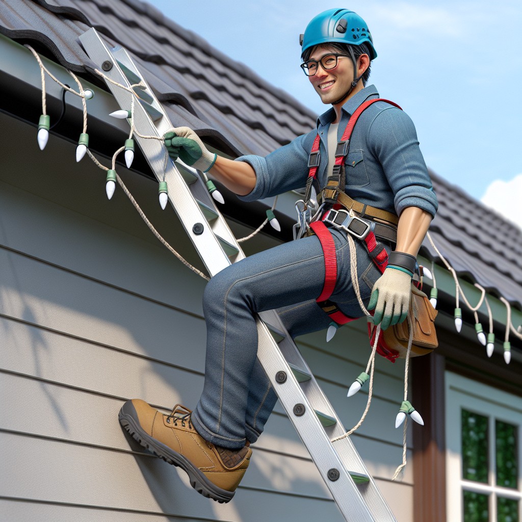 getting onto your roof safely