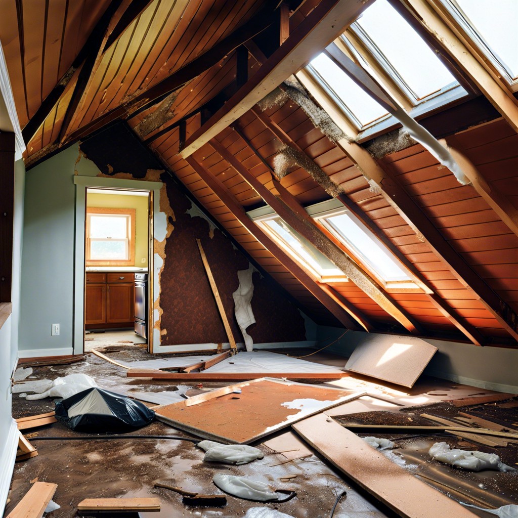 signs of significant water damage