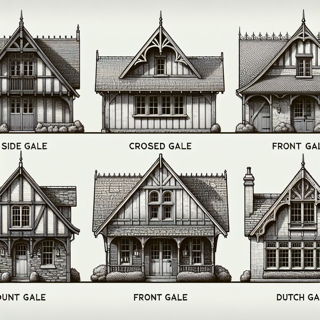 types of gable roofs