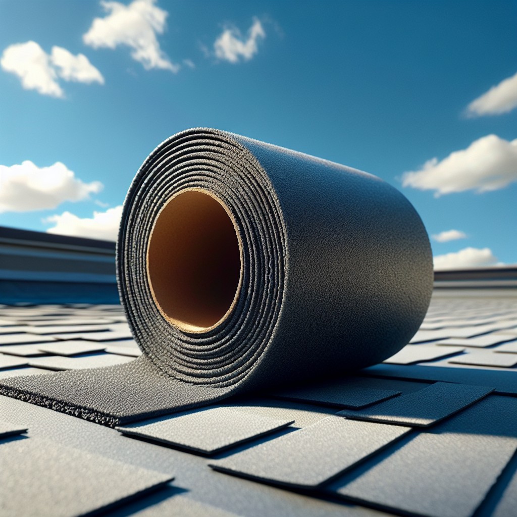 what is rolled roofing